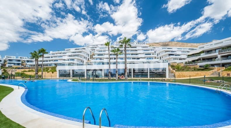 3 bedroom Flat for sale in Finestrat with pool garage - € 375,000 (Ref: 9532753)