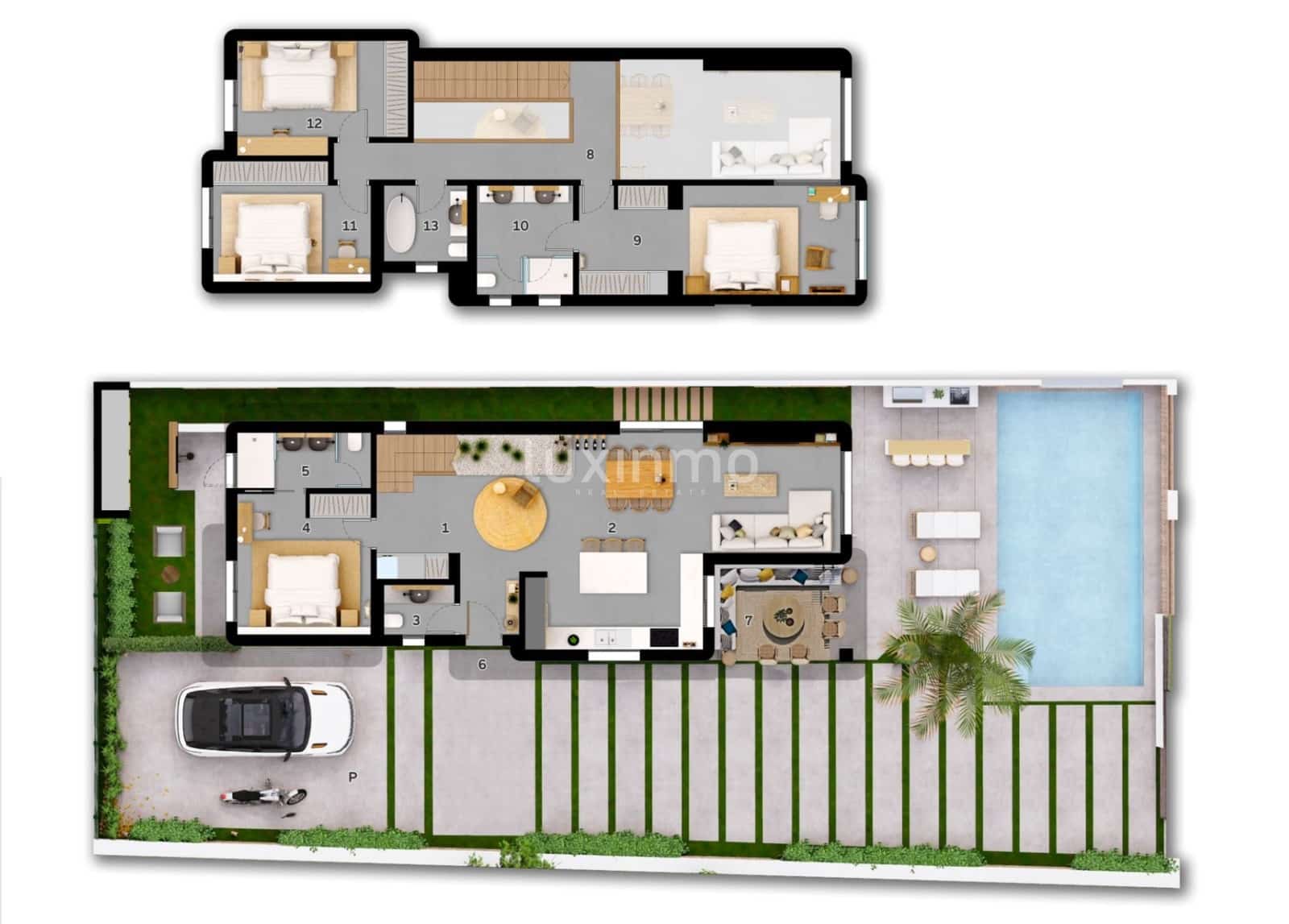 Chalet de 4 habitaciones en Alfaz del Pi / L'Alfàs del Pi en venta con piscina garaje - 875.000 € (Ref: 9537152)