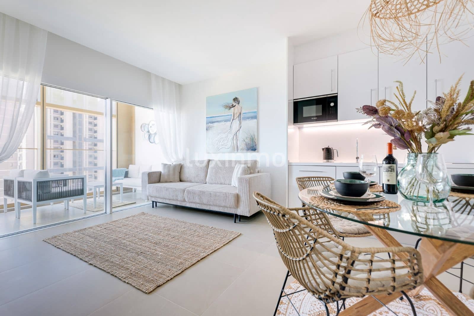 2 sovrum Lägenhet till salu i Benidorm med pool garage - 477 225 € (Ref: 9554448)