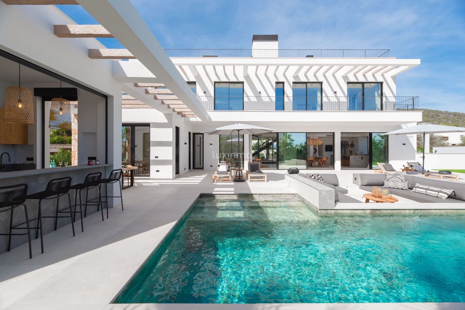 6 chambre Villa/Maison à vendre à San Jose / Sant Josep de Sa Talaia avec piscine garage - 5 750 000 € (Ref: 9563790)