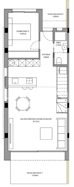 3 Zimmer Haus zu verkaufen in Finestrat mit Pool Garage - 535.000 € (Ref: 9573746)