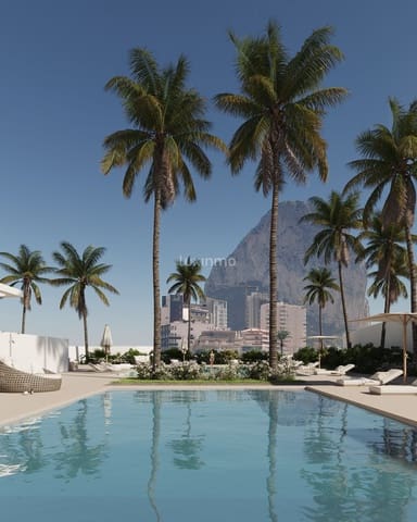 2 sovrum Lägenhet till salu i Calpe / Calp med pool garage - 430 000 € (Ref: 9581443)