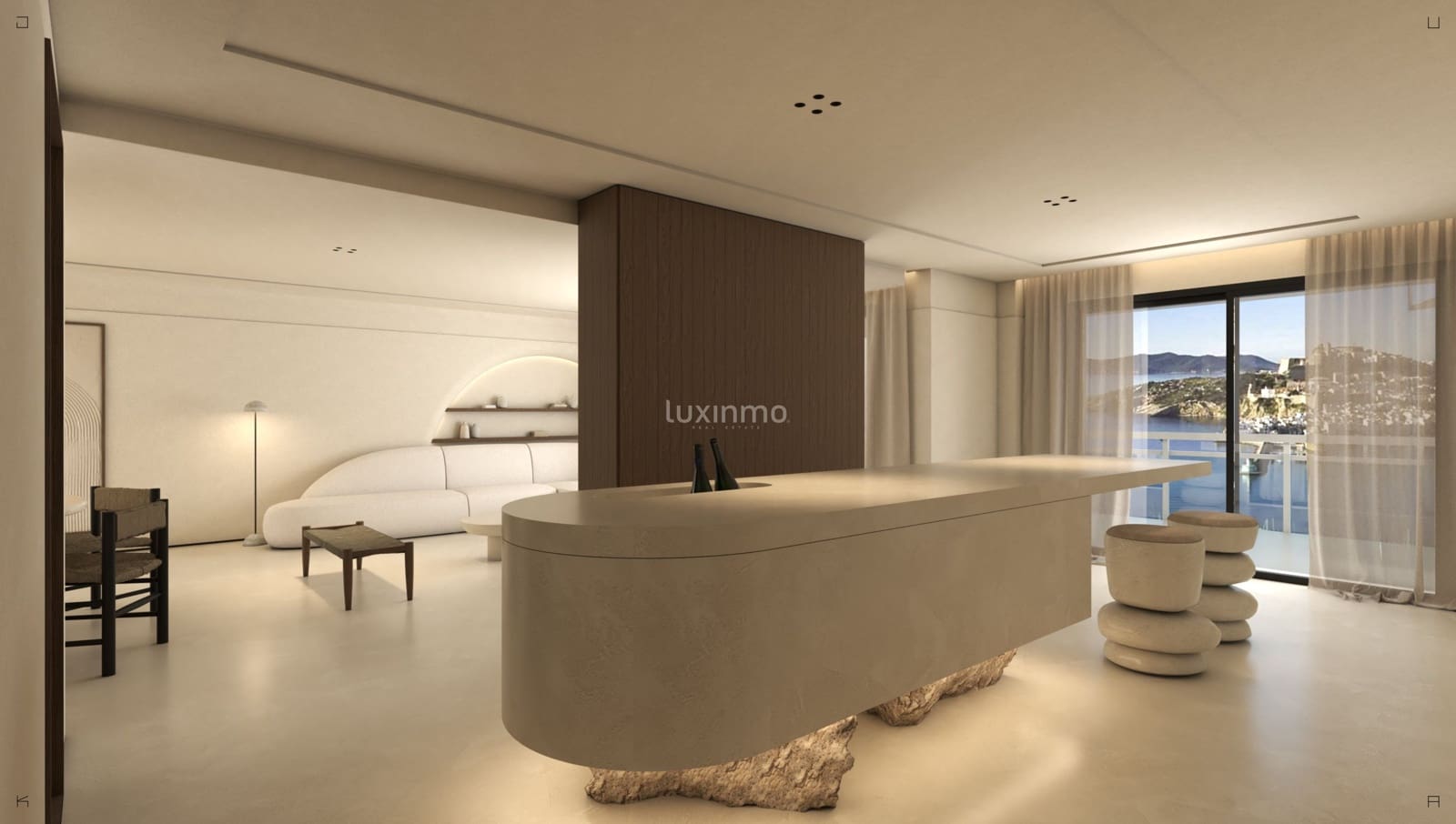 3 soveværelse Penthouse til salg i Ibiza by med swimmingpool garage - € 3.050.000 (Ref: 9597186)