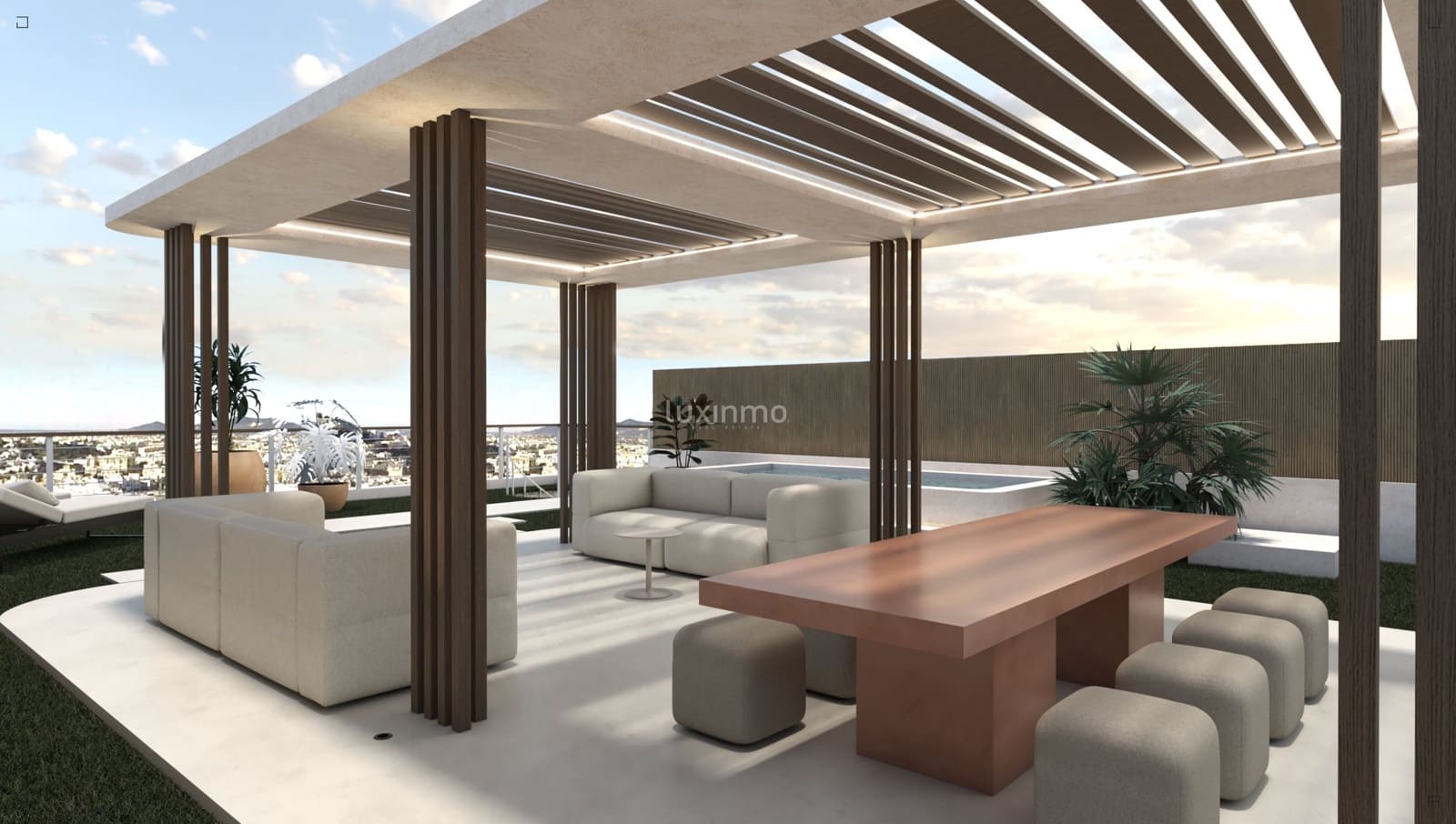 3 soveværelse Penthouse til salg i Ibiza by med swimmingpool garage - € 3.050.000 (Ref: 9597186)
