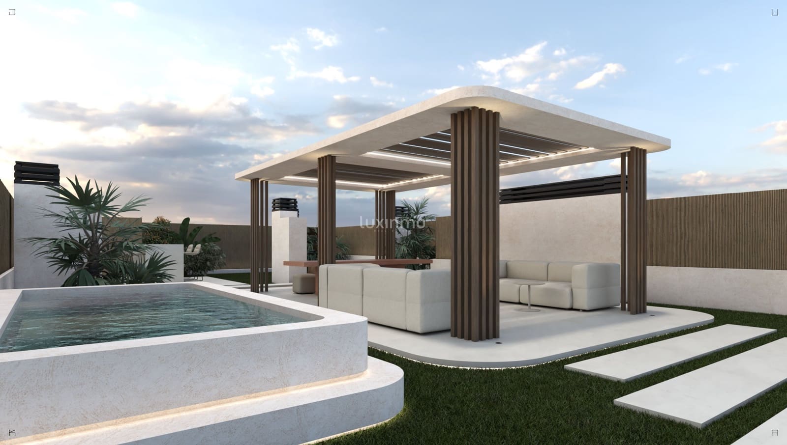 3 soveværelse Penthouse til salg i Ibiza by med swimmingpool garage - € 3.050.000 (Ref: 9597186)