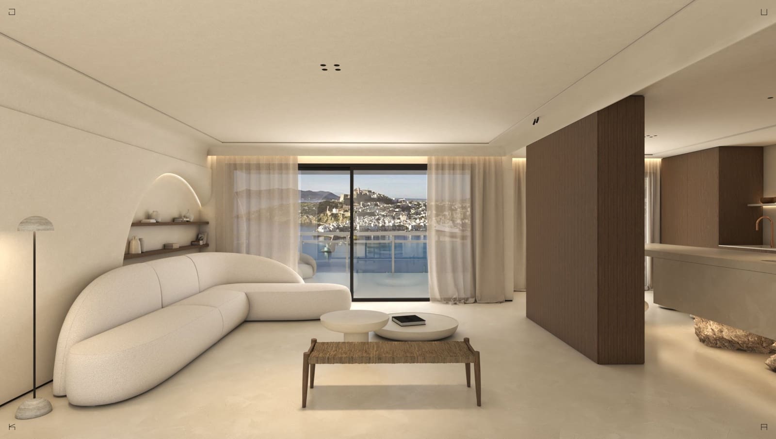 3 soveværelse Penthouse til salg i Ibiza by med swimmingpool garage - € 3.050.000 (Ref: 9597186)