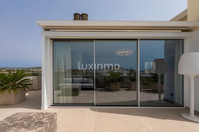 3 soverom Penthouse til salgs i Ibiza by med svømmebasseng garasje - € 2 950 000 (Ref: 9597187)