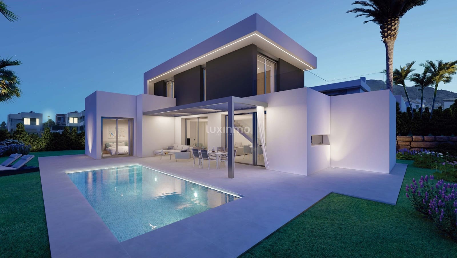 3 sovrum Villa till salu i Finestrat med pool garage - 695 000 € (Ref: 9597213)