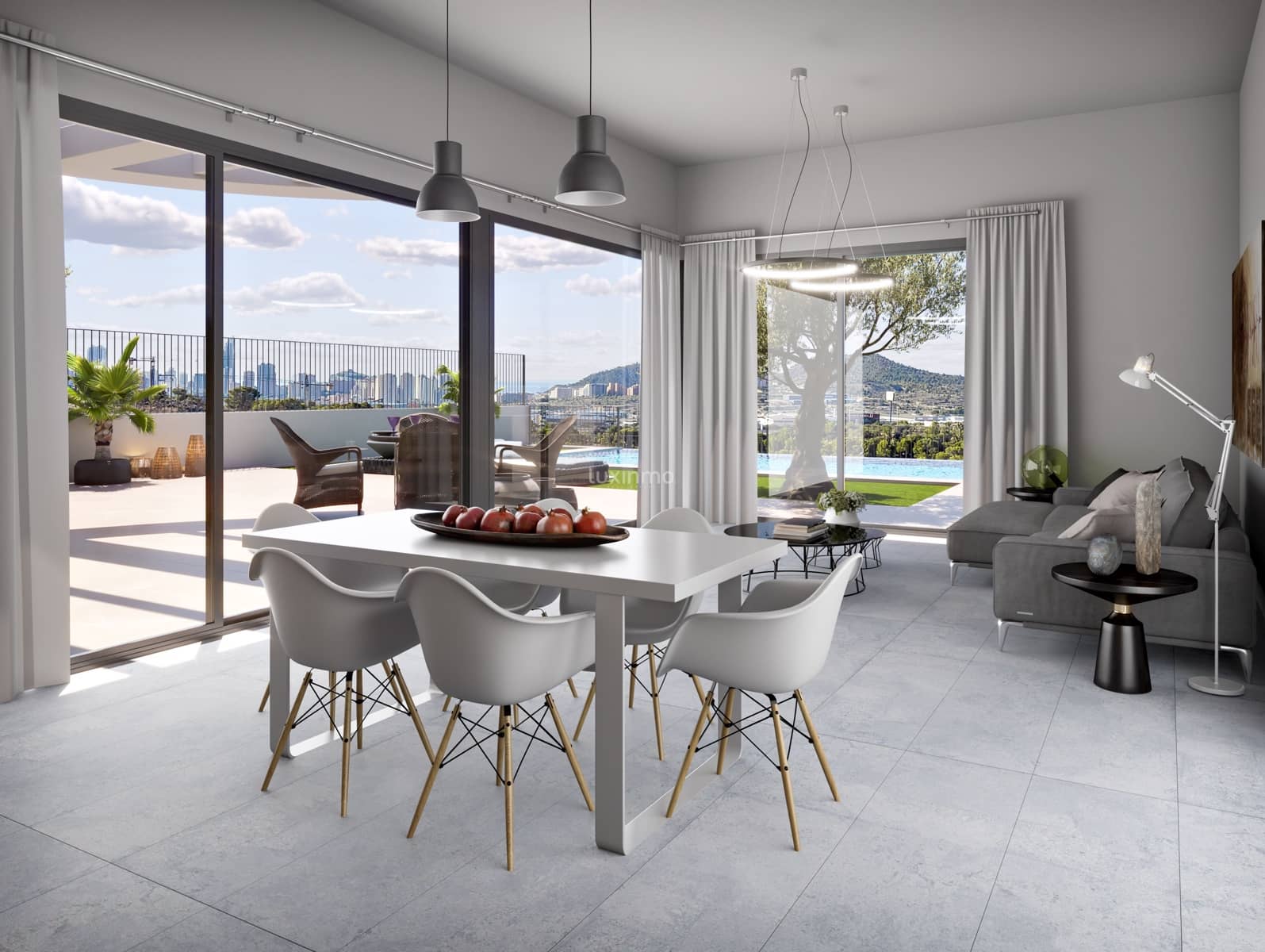 3 bedroom Penthouse for sale in Finestrat with pool garage - € 595,000 (Ref: 9597215)