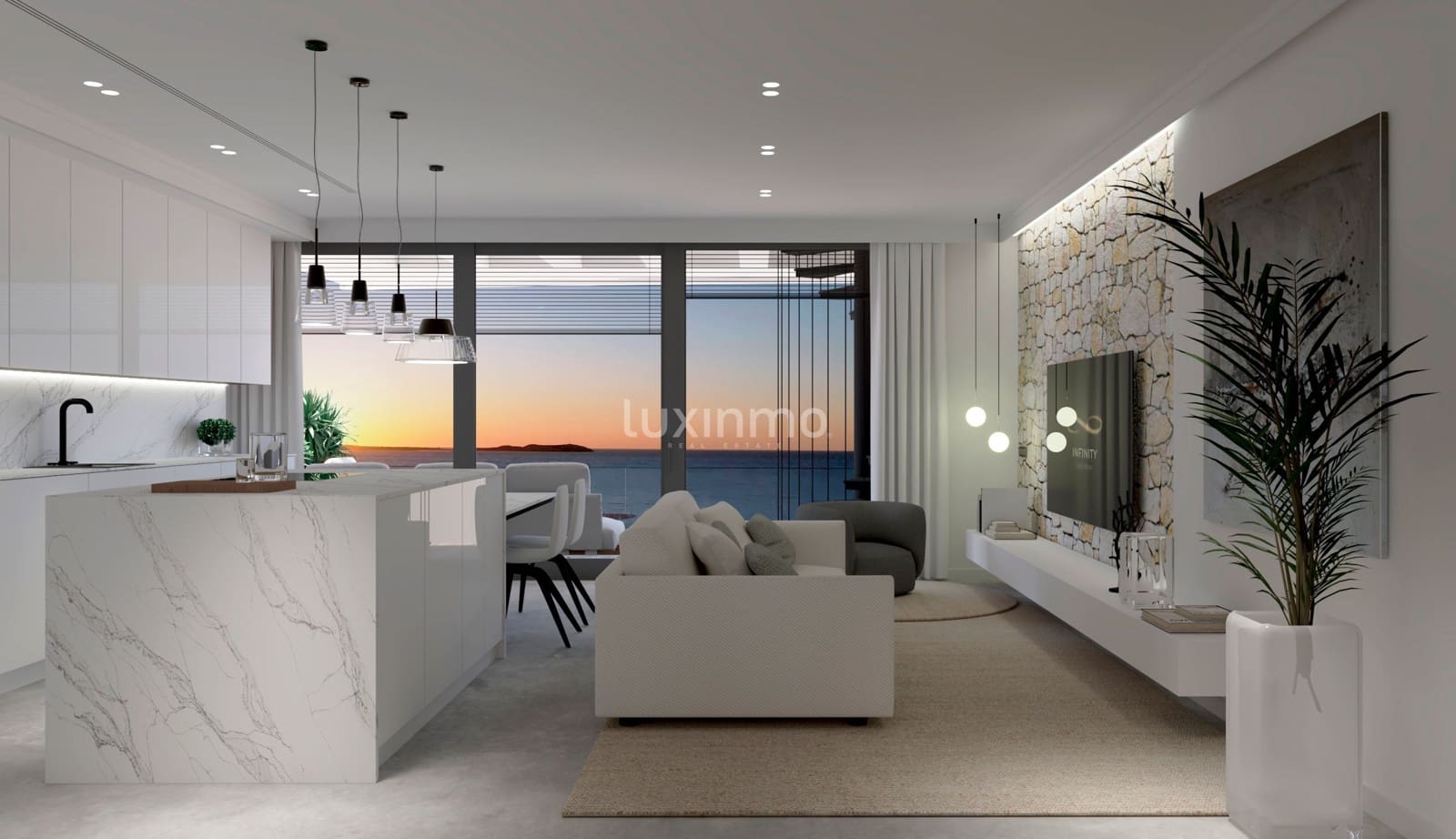 1 slaapkamer Flat te koop in Sant Antoni de Portmany met zwembad - € 530.000 (Ref: 9609597)
