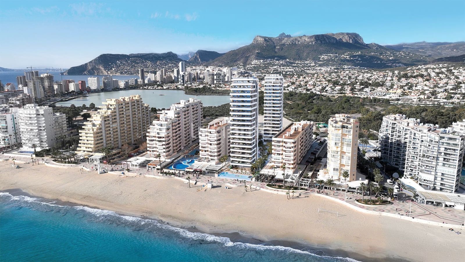 1 chambre Appartement à vendre à Calpe / Calp avec piscine garage - 403 000 € (Ref: 9610740)