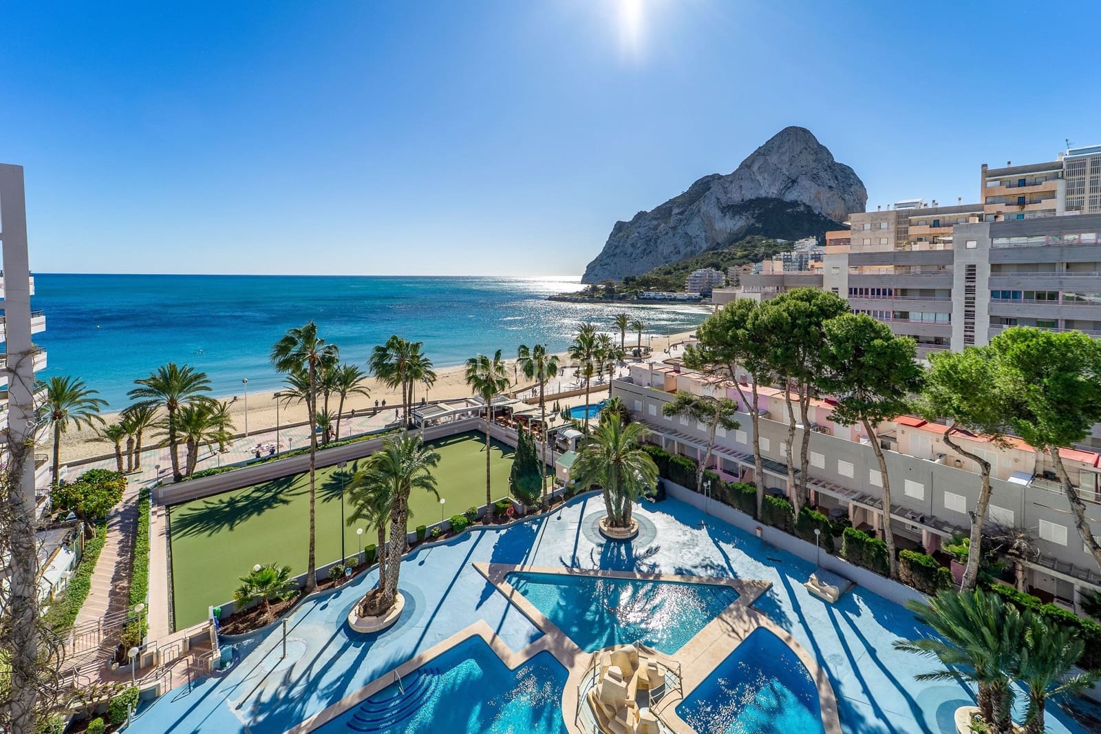 1 slaapkamer Flat te huur in Calpe / Calp met zwembad - € 1.200 (Ref: 9618736)
