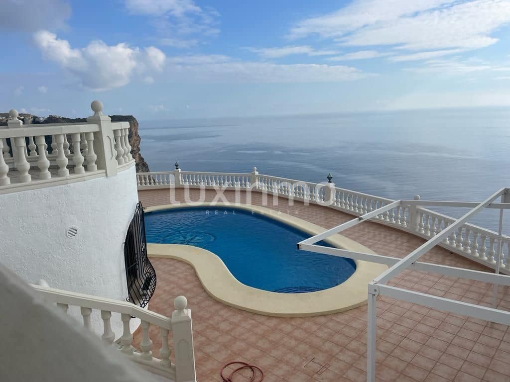 4 sovrum Villa att hyra i Benitachell / Benitatxell med pool garage - 2 800 € (Ref: 9650521)