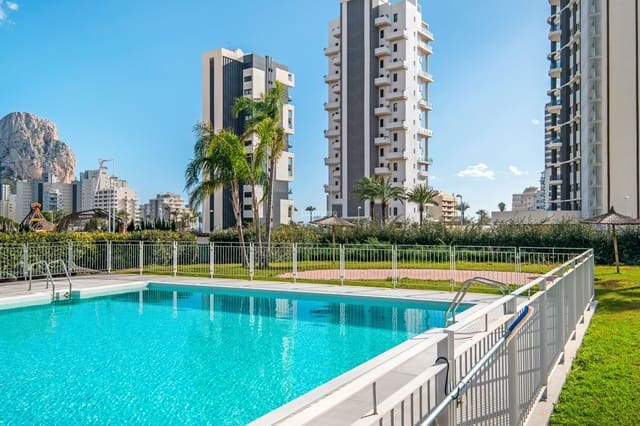 2 sypialnia Apartament na sprzedaż w Calpe / Calp z basenem garażem - 480 000 € (Ref: 9684084)