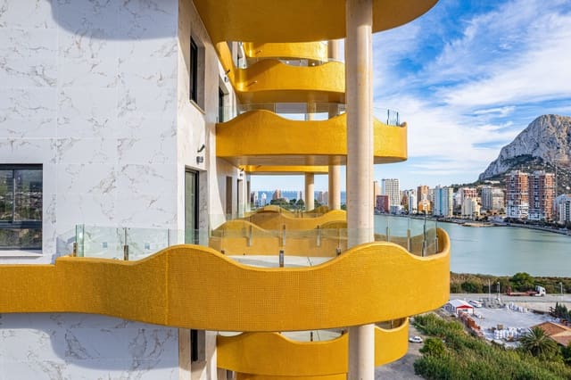 3 sypialnia Mieszkanie na sprzedaż w Calpe / Calp z basenem garażem - 520 000 € (Ref: 9687406)