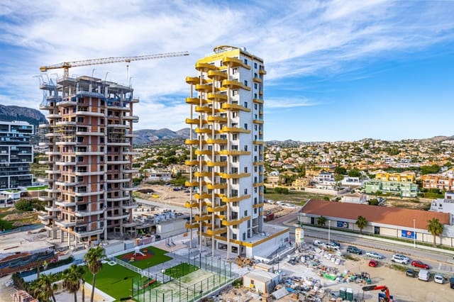 3 sypialnia Mieszkanie na sprzedaż w Calpe / Calp z basenem garażem - 520 000 € (Ref: 9687406)