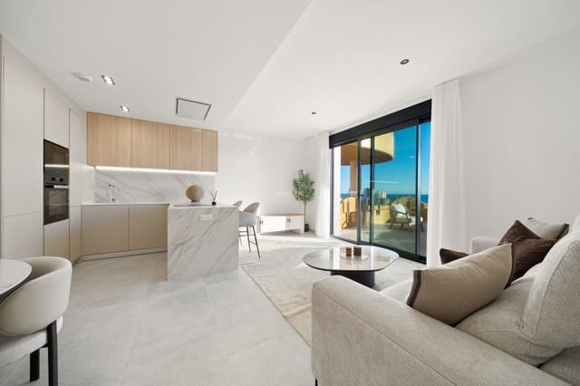 3 sypialnia Mieszkanie na sprzedaż w Calpe / Calp z basenem garażem - 520 000 € (Ref: 9687406)