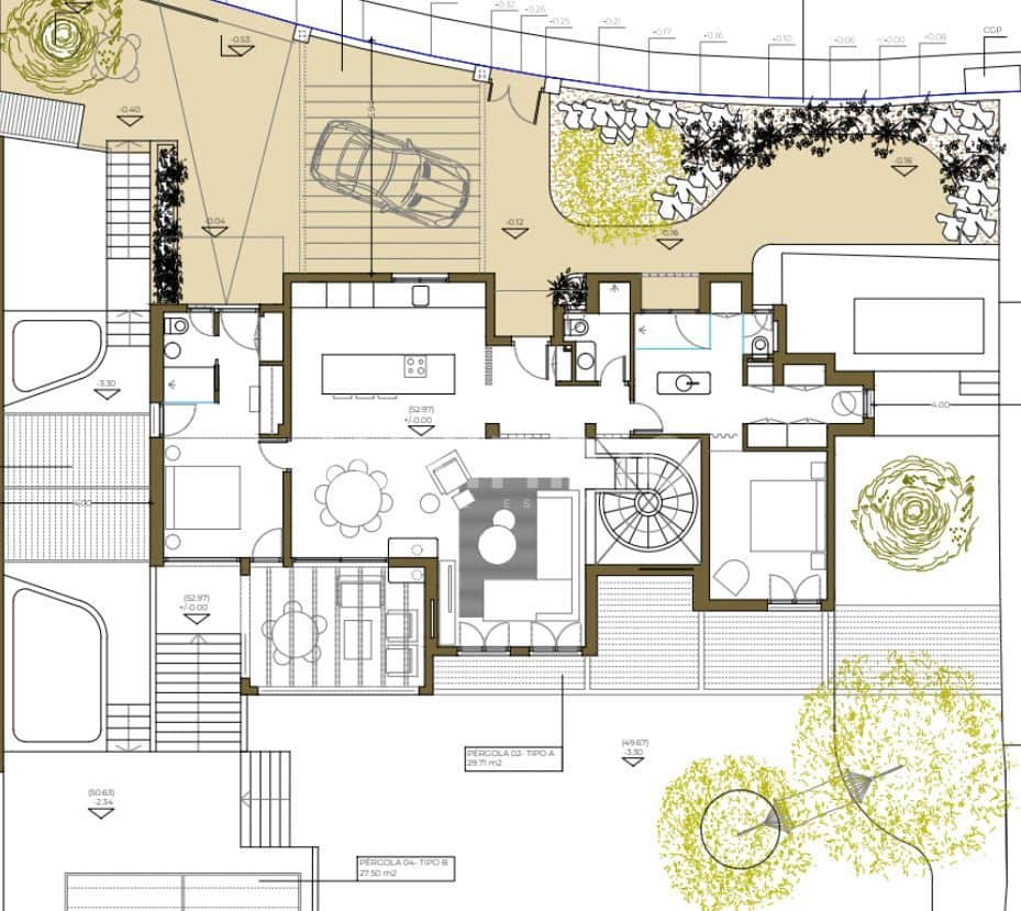 4 soveværelse Villa til salg i Benissa med swimmingpool garage - € 2.250.000 (Ref: 9720618)