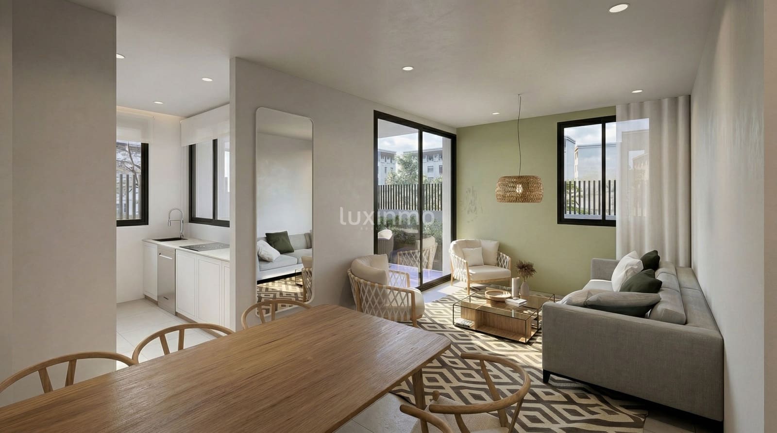 2 sypialnia Penthouse na sprzedaż w Javea / Xabia z basenem garażem - 485 000 € (Ref: 9740608)