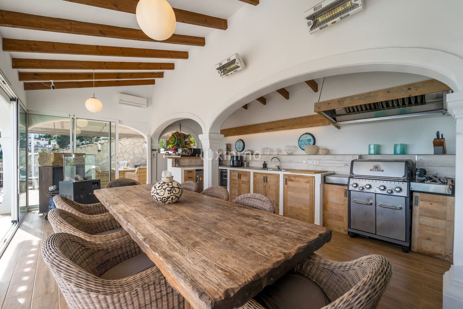 4 makuuhuone Huvila myytävänä paikassa Moraira mukana uima-altaan 
autotalli - 1 290 000 € (Ref: 9761437)