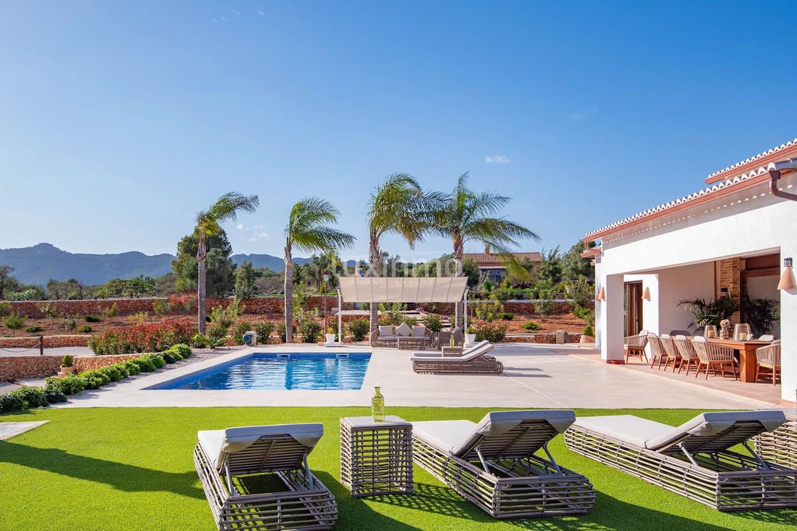 3 Zimmer Villa zu vermieten in Lliber mit Pool Garage - 16.000 € (Ref: 9795125)