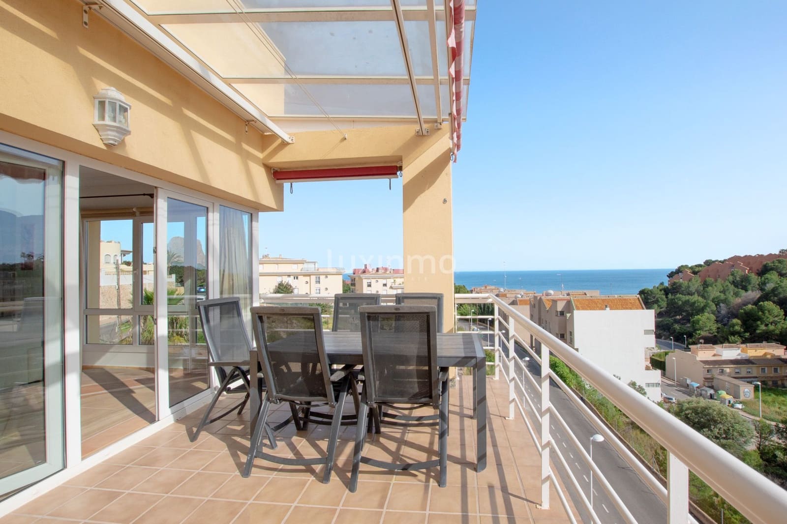 2 quarto Penthouse para arrendar em Calpe / Calp com piscina garagem - 1 700 € (Ref: 9812633)