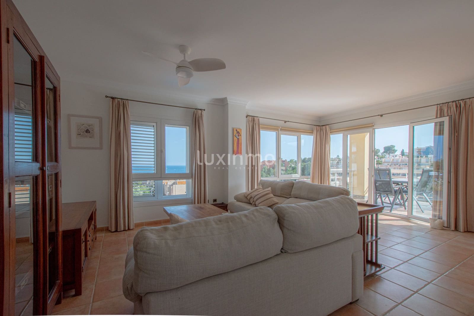 2 quarto Penthouse para arrendar em Calpe / Calp com piscina garagem - 1 700 € (Ref: 9812633)