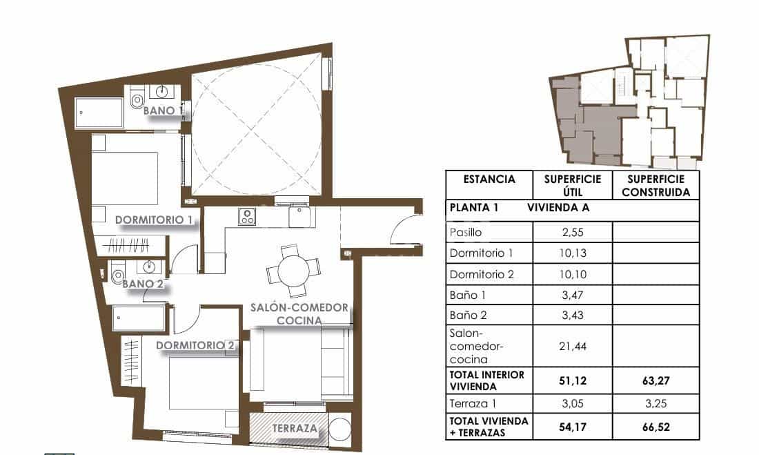 2 quarto Apartamento para venda em Torrevieja com piscina - 308 000 € (Ref: 9938935)