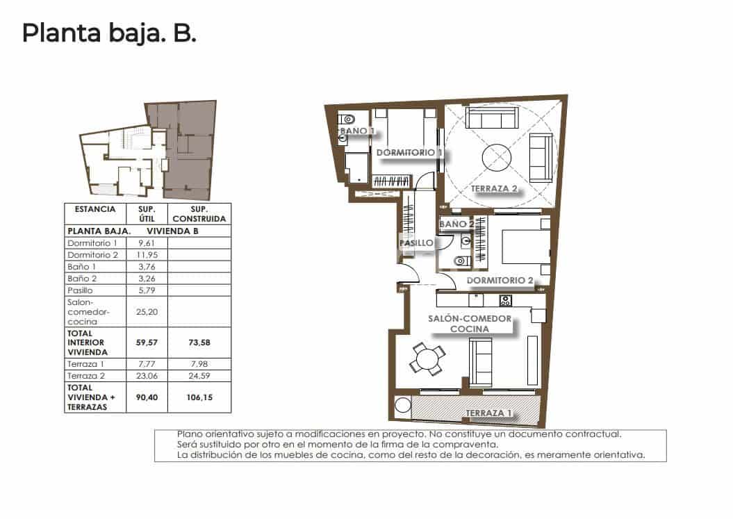 2 sovrum Lägenhet till salu i Torrevieja med pool - 268 000 € (Ref: 9938942)