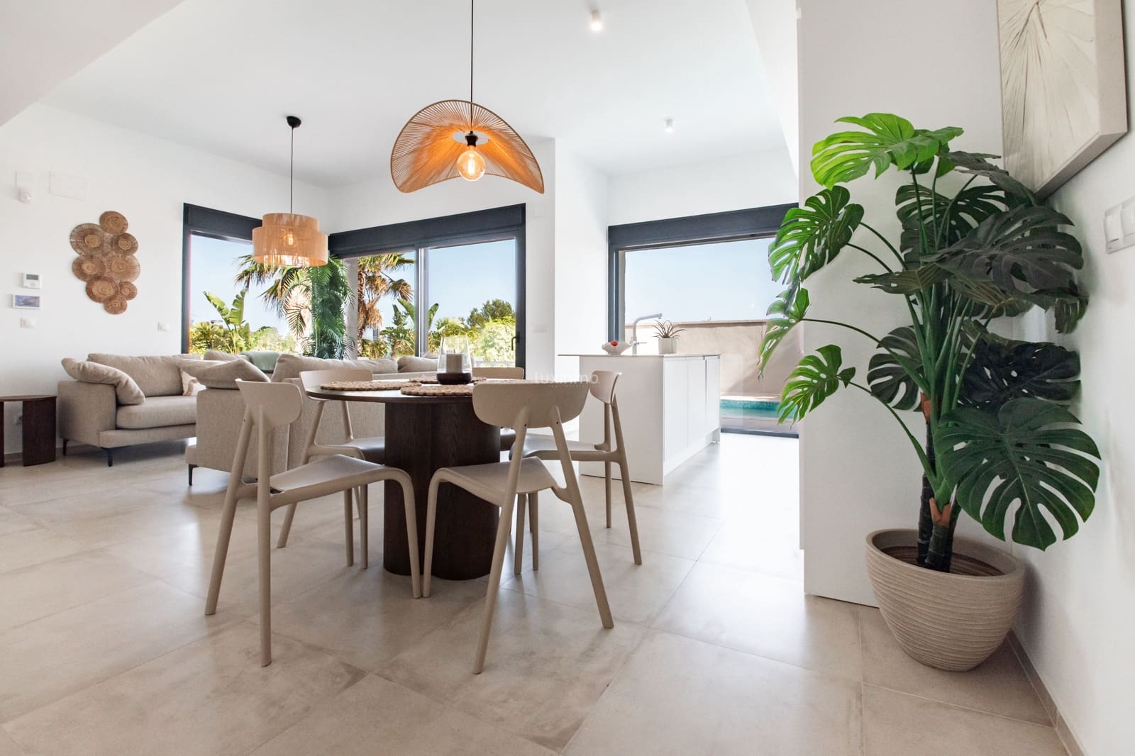 3 soveværelse Villa til leje i Finestrat med swimmingpool garage - € 3.600 (Ref: 9970888)