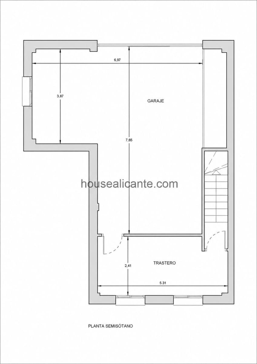 5 slaapkamer Rijtjeshuis te koop in San Juan de Alicante / Sant Joan d'Alacant met zwembad garage - € 780.000 (Ref: 10036257)