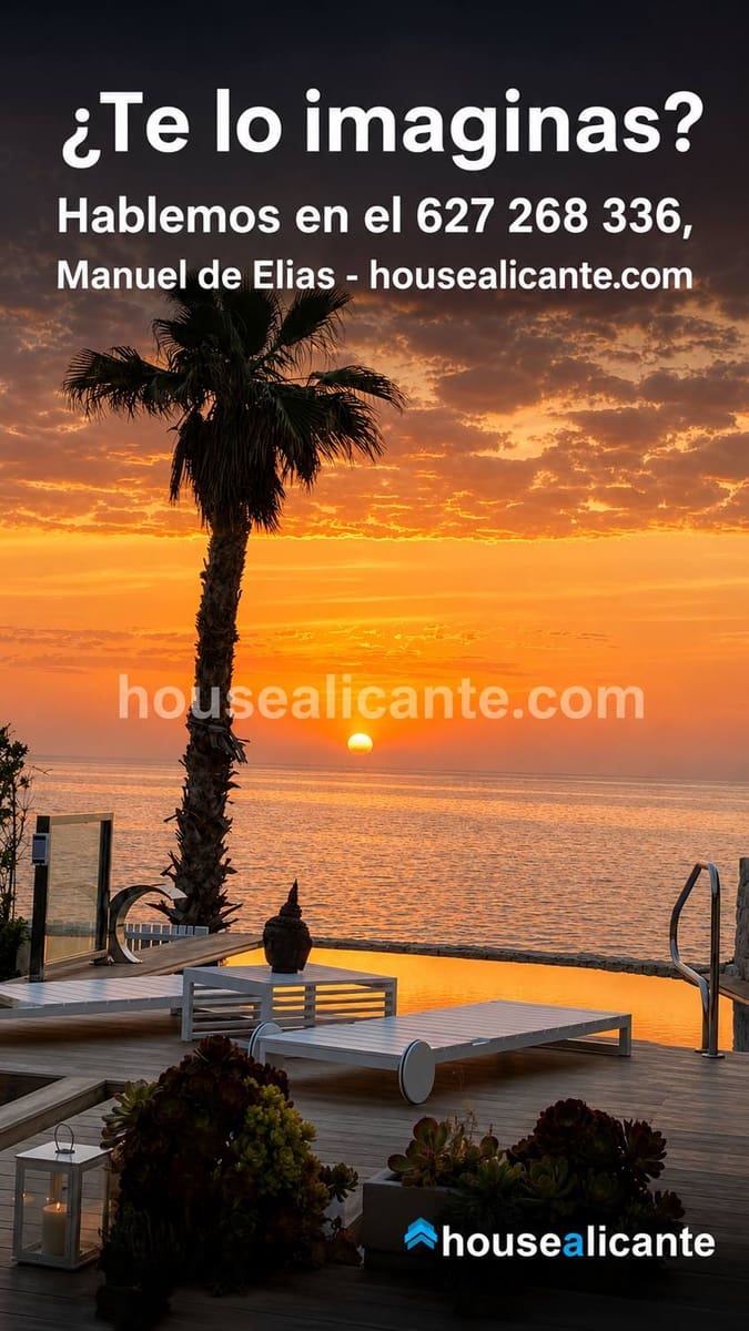 4 sovrum Radhus till salu i Alicante stad med pool garage - 3 200 000 € (Ref: 10110393)
