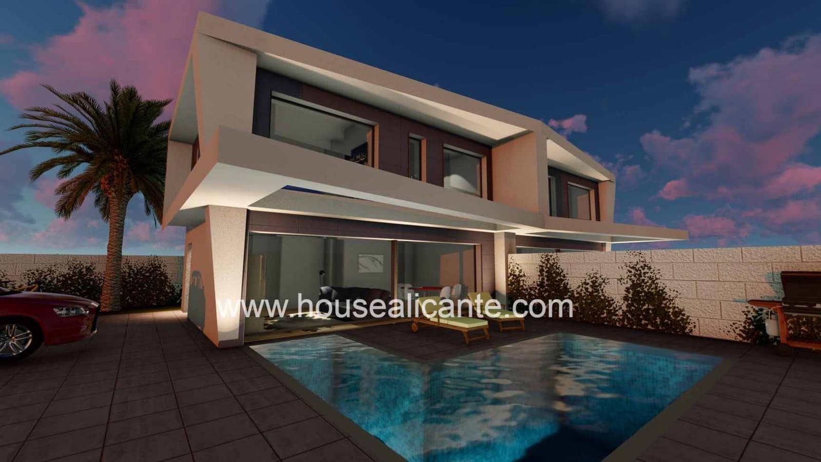 4 bedroom Villa for sale in Santa Pola with pool garage - € 435,000 (Ref: 9640563)