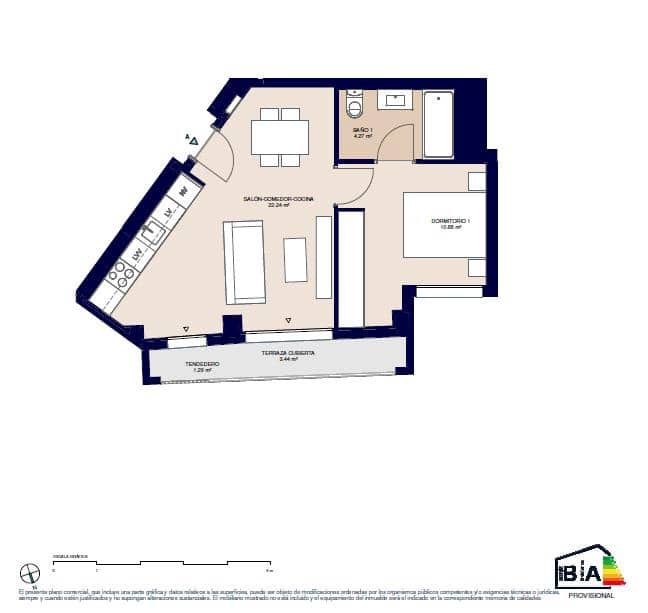 2 soveværelse Lejlighed til salg i Alicante by med swimmingpool garage - € 312.500 (Ref: 9640566)