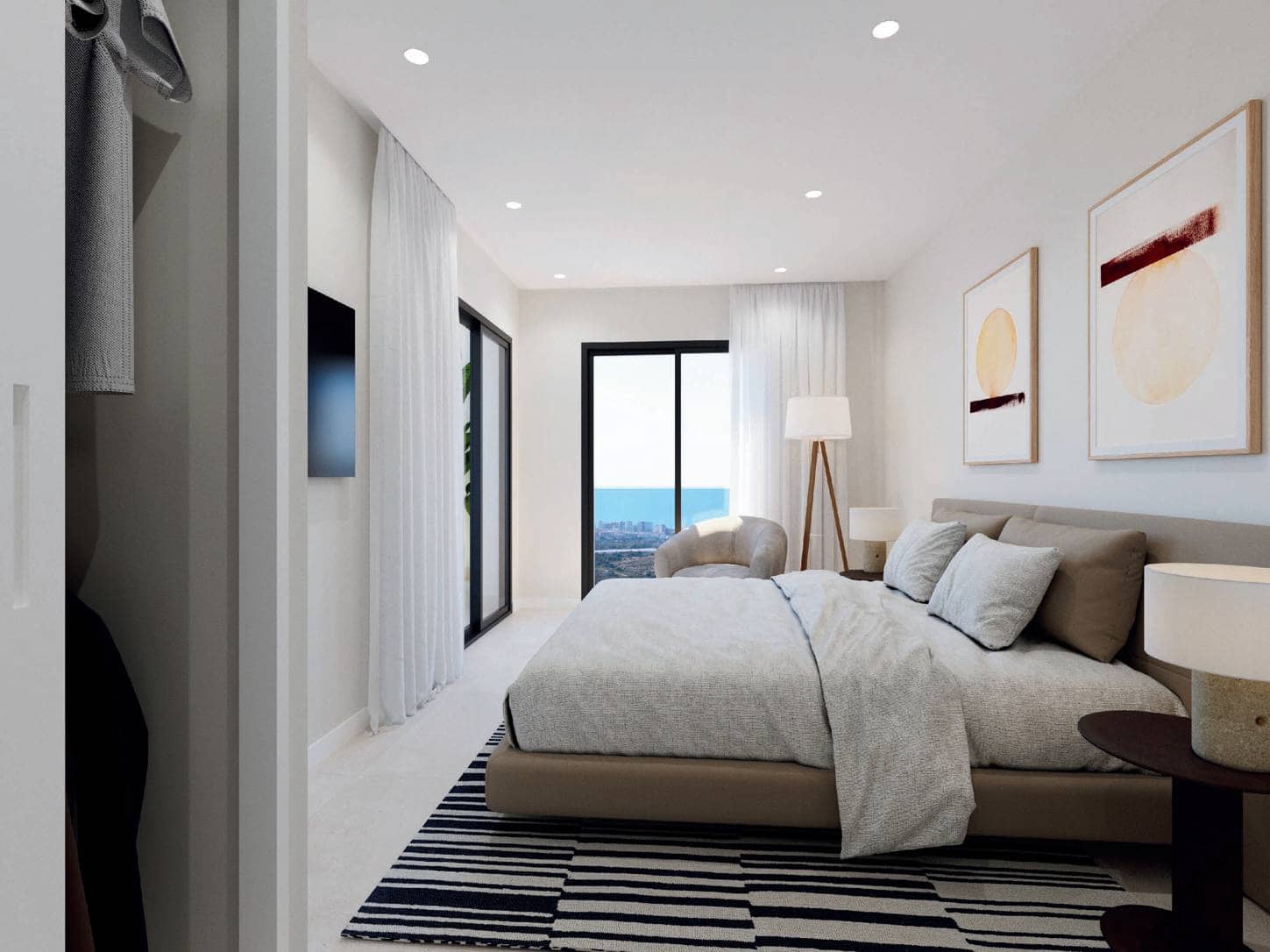 Apartamento de 3 habitaciones en Muchamiel / Mutxamel en venta con piscina garaje - 399.600 € (Ref: 9640569)