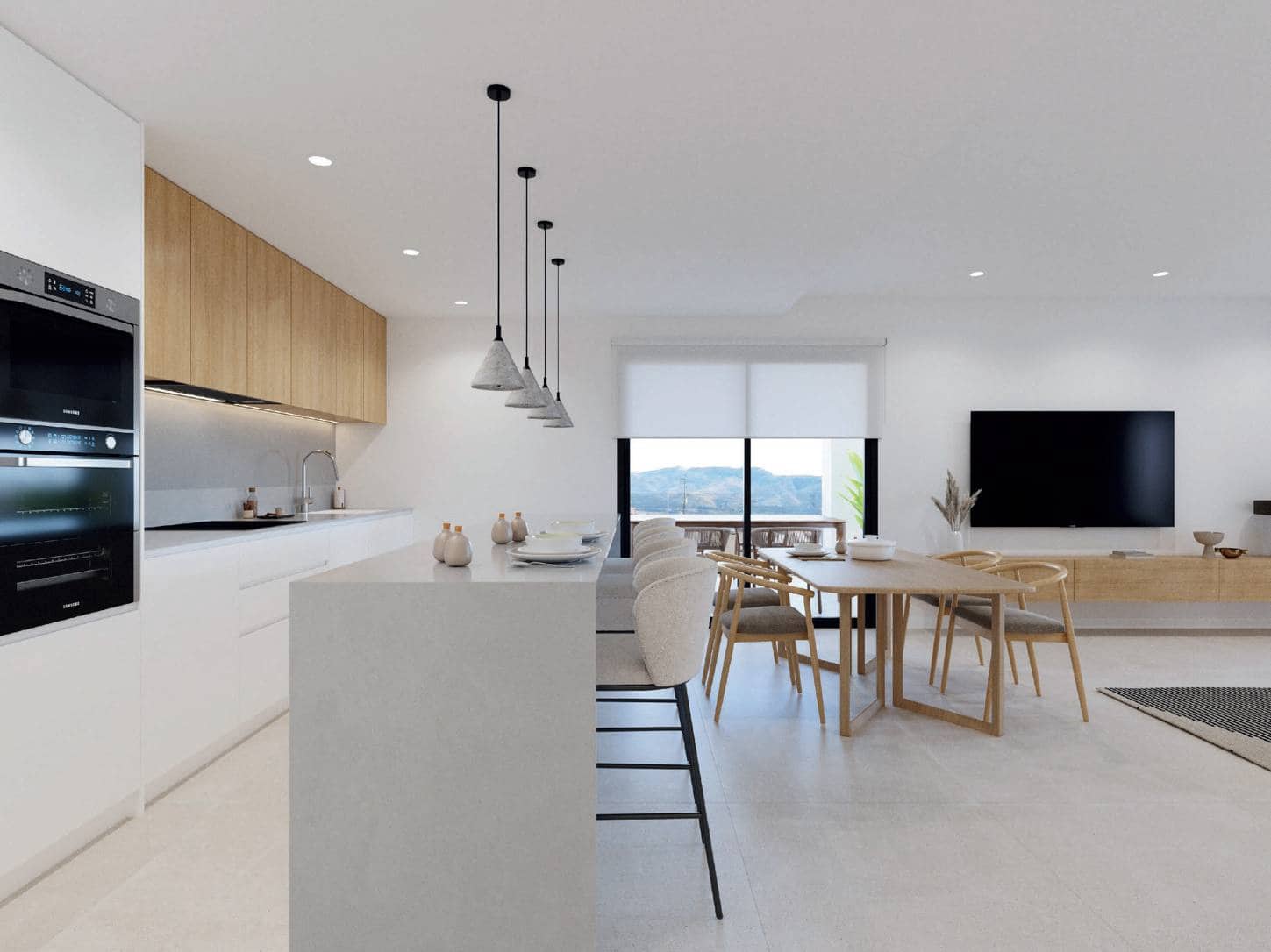 2 sovrum Lägenhet till salu i Muchamiel / Mutxamel med pool garage - 280 800 € (Ref: 9640570)