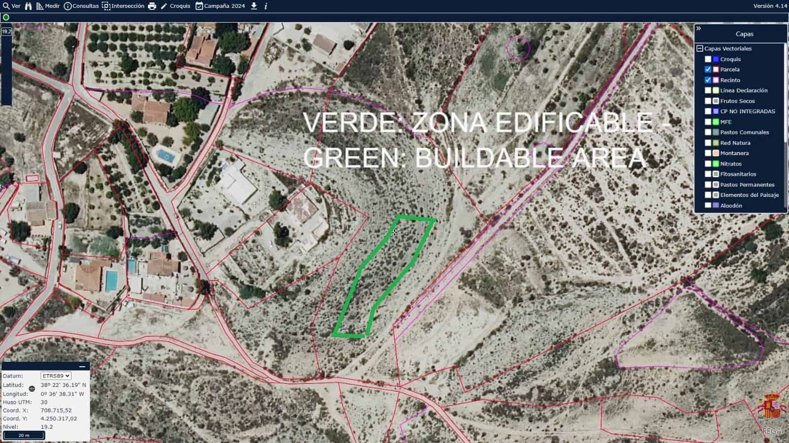 Terrain à Bâtir à vendre à Alicante ville - 95 000 € (Ref: 9640574)