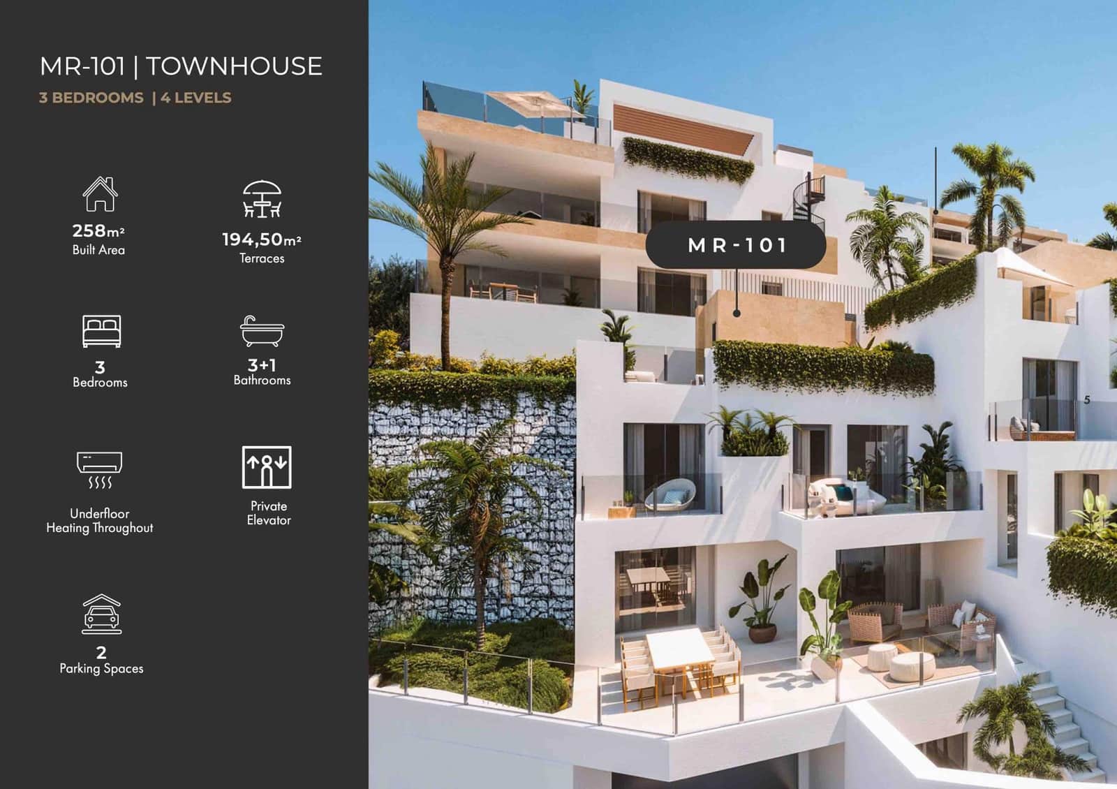 3 camera da letto Villetta a Schiera in vendita in Benalmadena con piscina garage - 700.000 € (Rif: 10081381)
