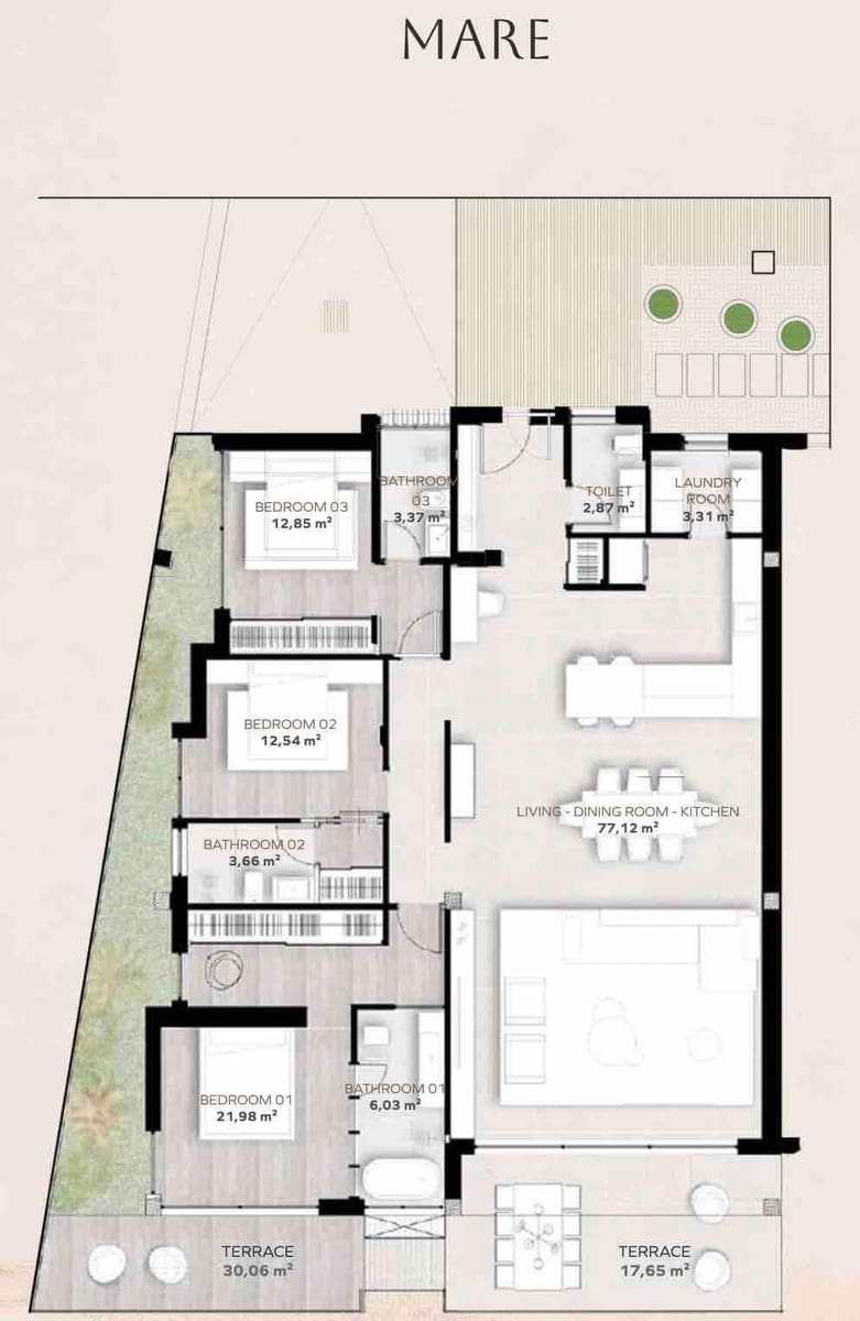 3 Zimmer Apartment zu verkaufen in Estepona mit Pool Garage - 3.237.000 € (Ref: 10155366)