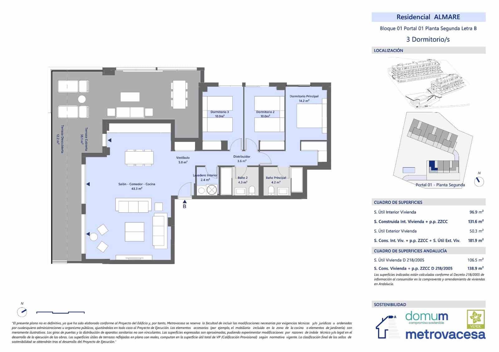 Apartamento de 3 habitaciones en La Cala de Mijas en venta con piscina garaje - 745.000 € (Ref: 10155367)