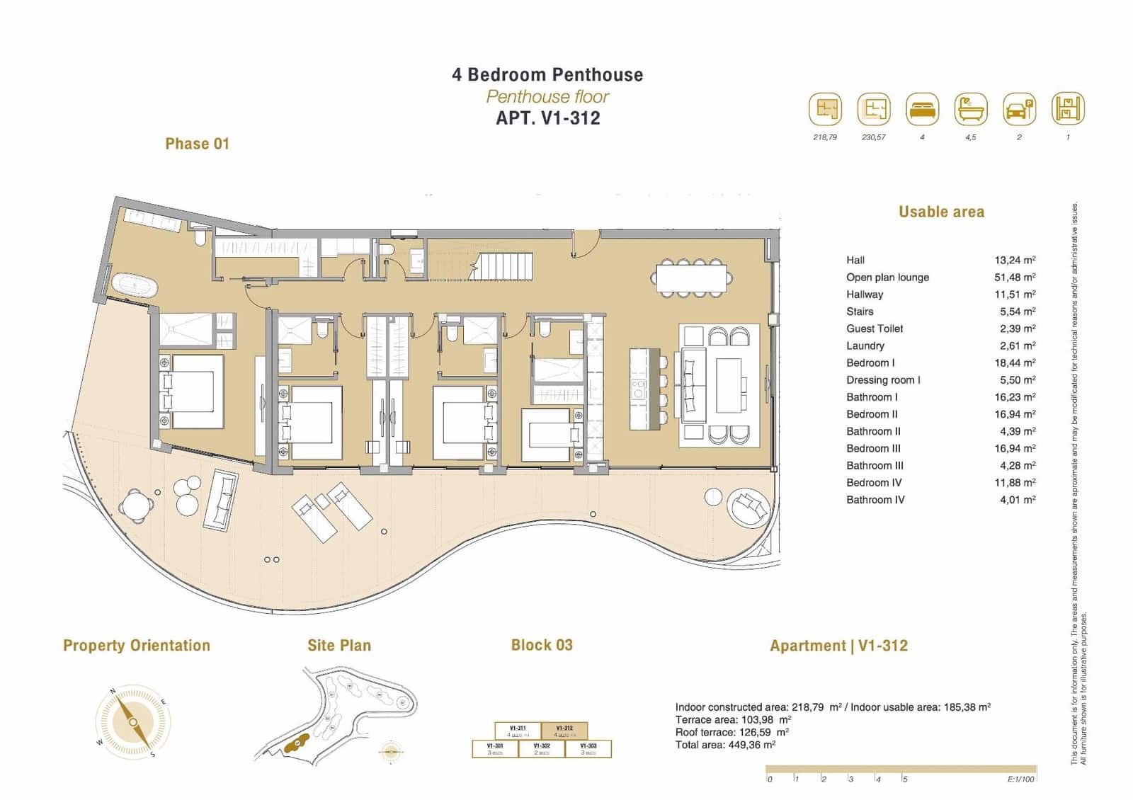 4 soverom Penthouse til salgs i La Quinta med svømmebasseng garasje - € 2 390 000 (Ref: 10155369)