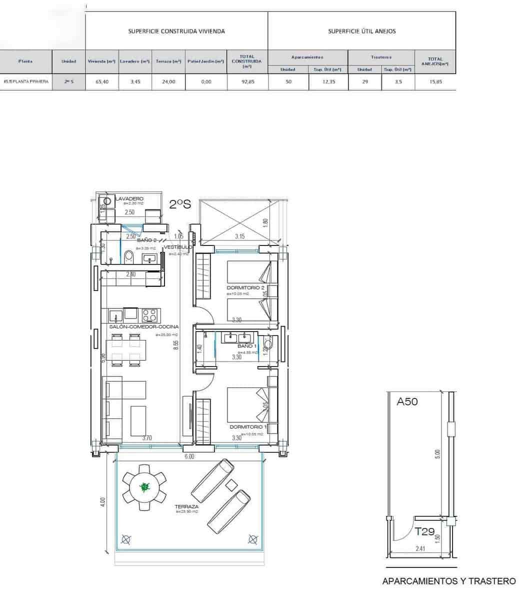 2 bedroom Apartment for sale in Carvajal with pool garage - € 695,000 (Ref: 10165165)