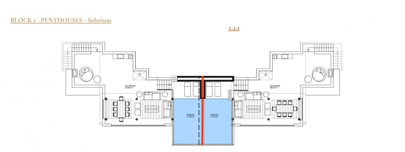 3 bedroom Penthouse for sale in Ojen with pool garage - € 1,485,000 (Ref: 7284381)