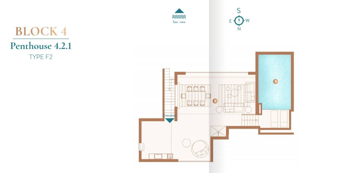 3 slaapkamer Penthouse te koop in Ojen met zwembad garage - € 1.562.000 (Ref: 7284382)