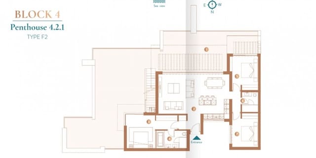 3 slaapkamer Penthouse te koop in Ojen met zwembad garage - € 1.562.000 (Ref: 7284382)