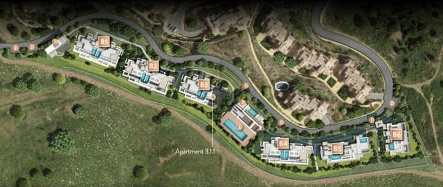 3 camera da letto Appartamento in vendita in Ojen con piscina garage - 825.000 € (Rif: 7284395)