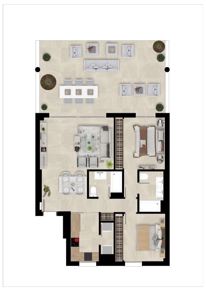 2 bedroom Apartment for sale in La Cala de Mijas with pool garage - € 390,000 (Ref: 7468072)