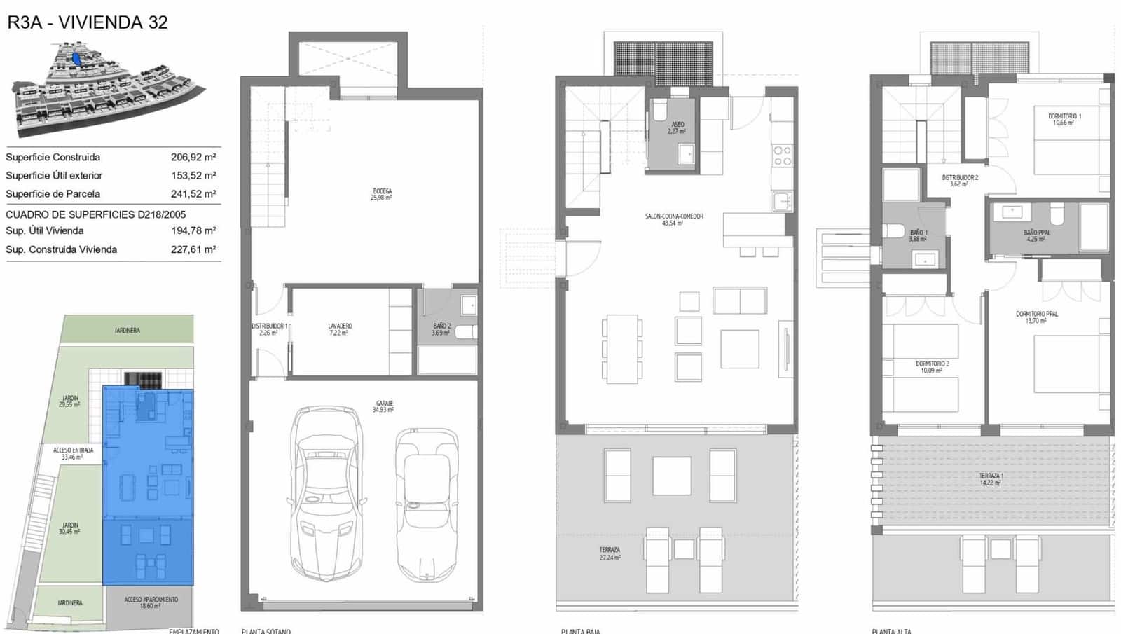 3 camera da letto Villetta Bifamiliare in vendita in Atalaya-Isdabe con piscina garage - 800.000 € (Rif: 7501346)
