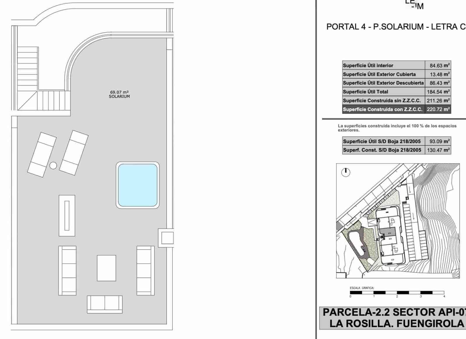 3 sypialnia Penthouse na sprzedaż w Fuengirola z basenem garażem - 549 950 € (Ref: 7502938)