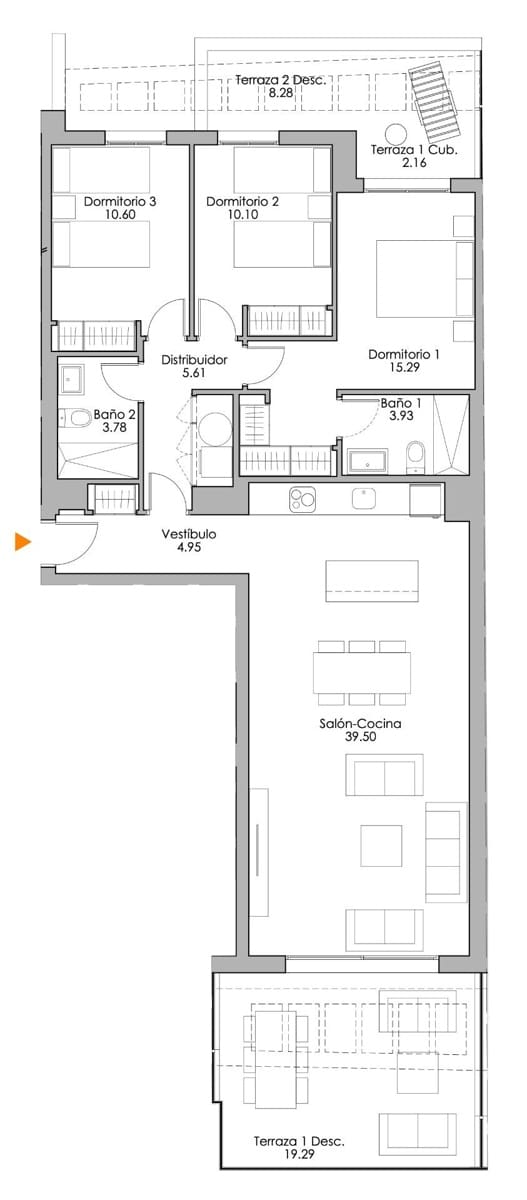 3 bedroom Apartment for sale in Estepona with pool garage - € 514,000 (Ref: 7587031)